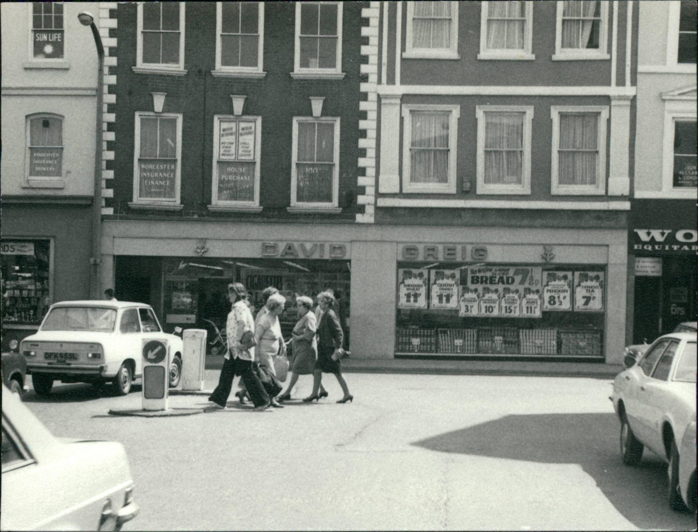 David Greig’s in Broad Street, 1973