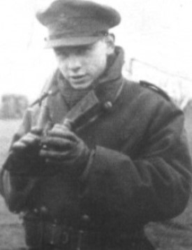 Mike Stone as a Second Lieutenant at the age of 19 in 1941. Image from In Dedication To A Future World by Mark Rogers