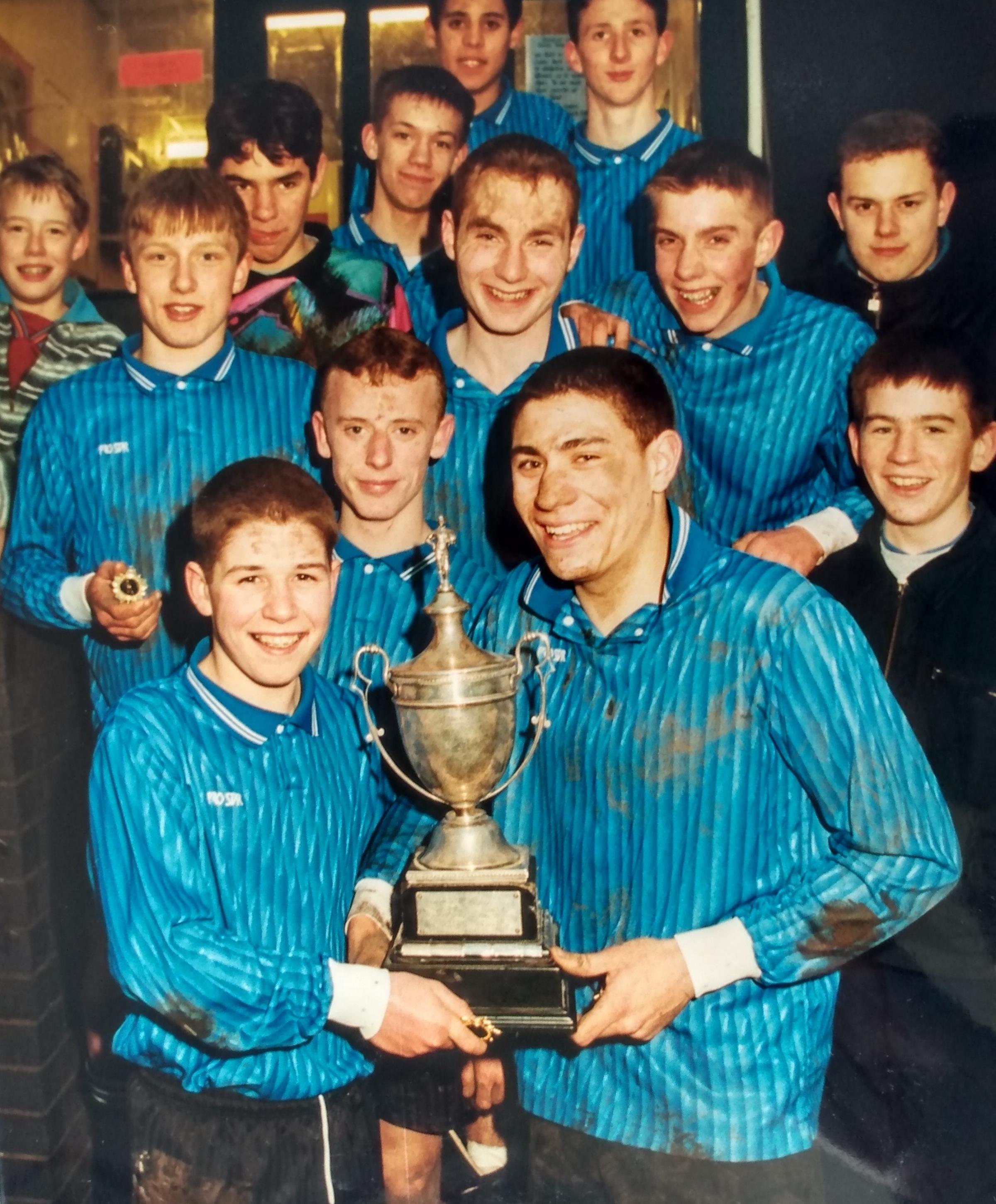 Price Cup winners in March 1996 were the schools footballers