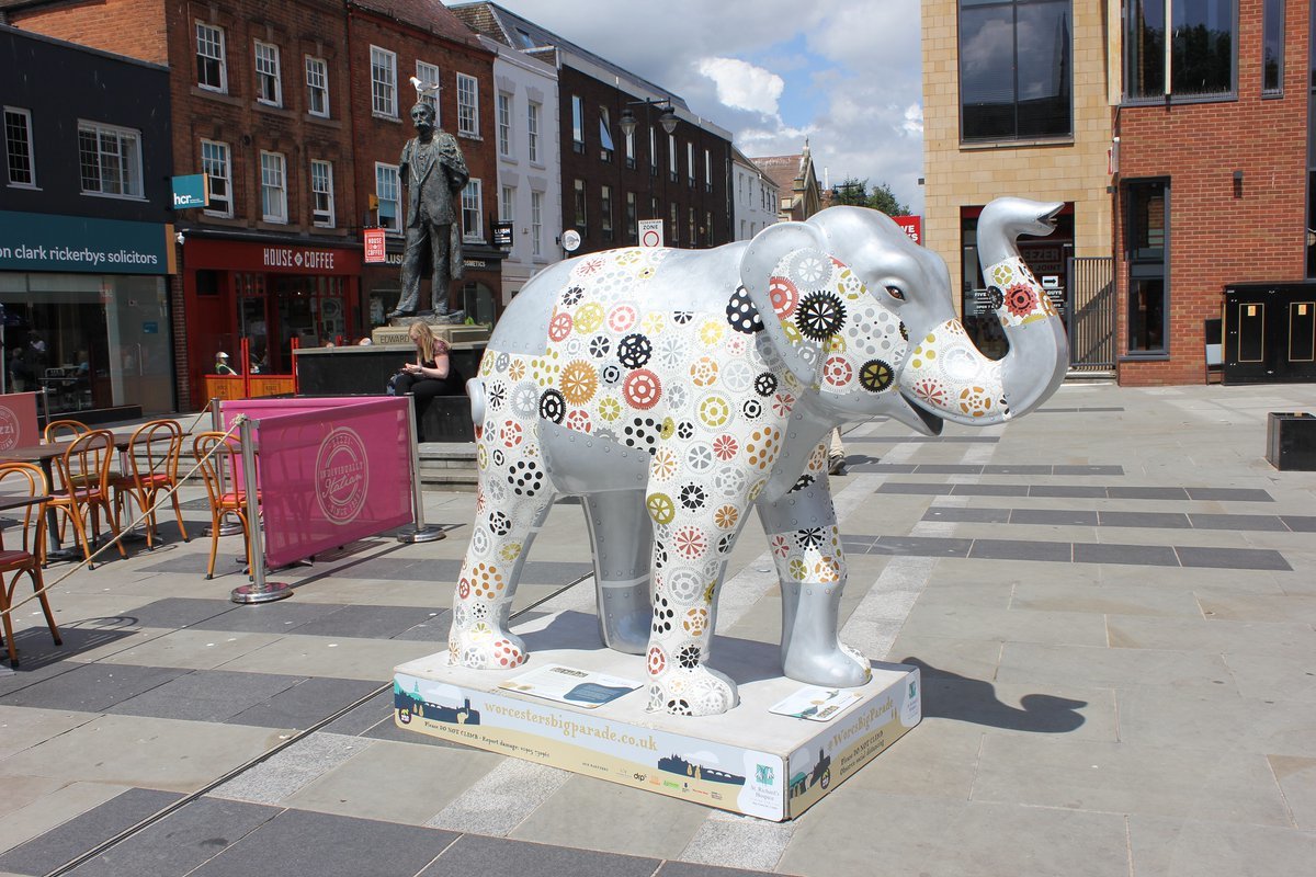 ELEPHANTS: Worcesters Big Parade art trail