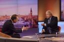 DEBATE: Boris Johnson appearing on the Andrew Marr programme on Sunday. Picture: Jeff Overs/PA Wire