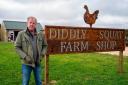 Jeremy Clarkson at his farm in the Cotswolds