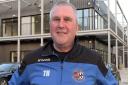 MORE TO COME: Worcester City boss Tim Harris. Pic: WCFC TV