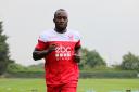 Defender Cliff Moyo is out for six months due to injury. Picture: Kidderminster Harriers.