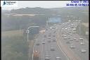 DELAYS:  CCTV images from the M5