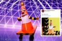 Worcestershire Highways support Traffic Cone on The Masked Singer journey(ITV/Bandicoot TV)