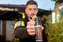 YOBS: Drunken louts will be sprayed with Smart Water so they can be caught by police.