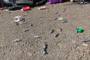 Some 264 Nitrous Oxide capsules were dumped in Evesham, says our reader.
