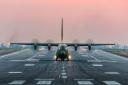 DRAMATIC: Lockheed C-130J Hercules