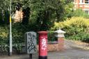 EYESORE: The graffiti tags have appeared all over Battenhall including on this Edward VII post box in Battenhall Road