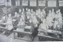 The class at Red Hill School photographed in 1900. It's official name was St Mary's, but few called it that.