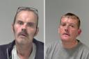 GUILTY: Nicholas Dutfield (left) and Alan Dale have admitted the burglary at an auction house in