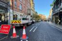 CLOSED: A major city centre road has closed today due to ongoing roadworks.