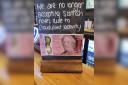 FAKE: A Fake £50 note as prompted a popular pub to refuse all Scottish notes.