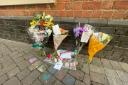 Tributes to Robin/Rob in the city centre