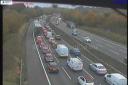 Live updates as hour-long queues build on motorway in Worcestershire