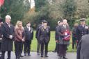 HONOUR: The fallen from across Europe, whatever their nation and background, were honoured at the service at Astwood Cemetery in Worcester