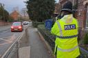 SPEEDING: Police have been carrying out speed checks outside a primary school.