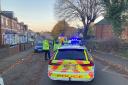 CLSOED: Stanley Road in Worcester is closed after a crash outside the school