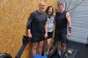 CHALLENGE: Aaron Keay, Kerrie Best and Neil Blake raise money for West Mercia Rape and Sexual Abuse Support Centre