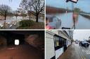 MISERY: Flooding misery in Worcestershire