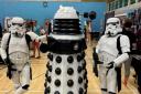 FUN: Stormtroopers from Star Wars meet a Dalek from Doctor Who at a Comic Con 2023