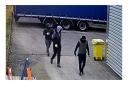POLICE: Three men police want to speak with after a burglary at an industrial estate at Hampton Lovett