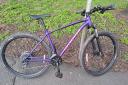 THEIF: The bike that was stolen in Worcester city centre.