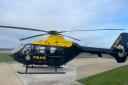 ACTION: DC Simon Lloyd travelled to Wokingham by police helicopter to catch a suspect wanted for Warndon burglaries