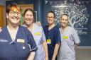 Members of the Meadow Birth Centre team at Worcestershire Royal Hospital