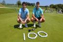 Friends take on 100-hole golf challenge to raise awareness for men's health
