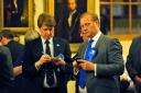 DUO: Conservative MP Robin Walker, left, with Worcester City Council leader Councillor Marc Bayliss.