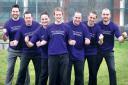 RUNNING MEN: The team from Jelf Clarke Roxburgh (11228903)