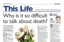 Why is it so difficult to talk about death?