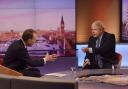 DEBATE: Boris Johnson appearing on the Andrew Marr programme on Sunday. Picture: Jeff Overs/PA Wire