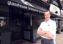 HAPPY:  Duncan Mitchell, head chef at the Glasshouse in Sidbury.