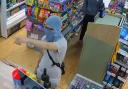 Two masked men attempted to rob a shop in Worcester