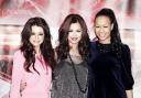 THIS IS IT: Cher Lloyd, with mentor Cheryl Cole and fellow contestant Rebecca Ferguson