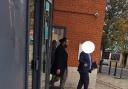 COURT: Mohammed Haque outside Worcester Magistrates Court