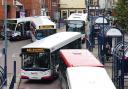 BUSY: Worcester Bus Station