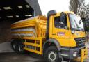 Gritters are heading out this evening. in Worcestershire.