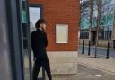 COURT: Daniel Smith leaving Worcester Magistrates Court