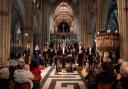•	Worcester Festival Choral Society in concert at Worcester Cathedral. Picture: Michael Whitefoot.