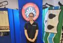 Worcestershire Youth Darts player Hannah Meek