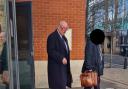 COURT: Bryan Richardson outside Worcester Magistrates Court