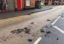 Pothole spotted on busy Worcester road