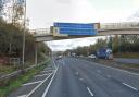 CLOSURE: M5 between junctions four and three set to close.