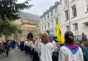 Scout's take part in annual St George's Day parade