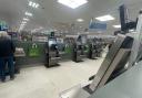 NEW: Updated self scan tills have been installed at a city supermarket.