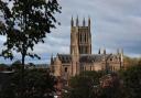 CATHEDRAL: Visits to Worcester Cathedral will be affected by a  service today.